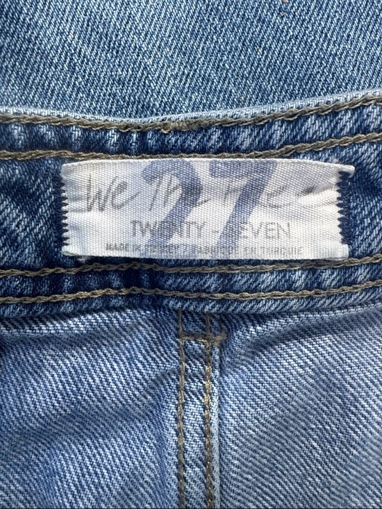 Free People We The Free Wide-Leg Denim Sailor Pants Size 27 - Picture 7 of 9